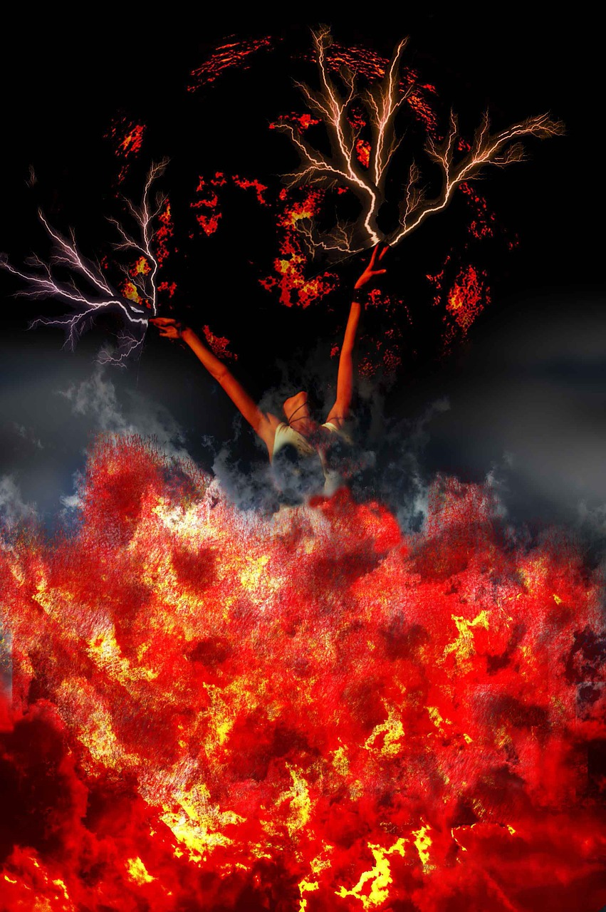 witch burning funeral pyre phoenix free photo