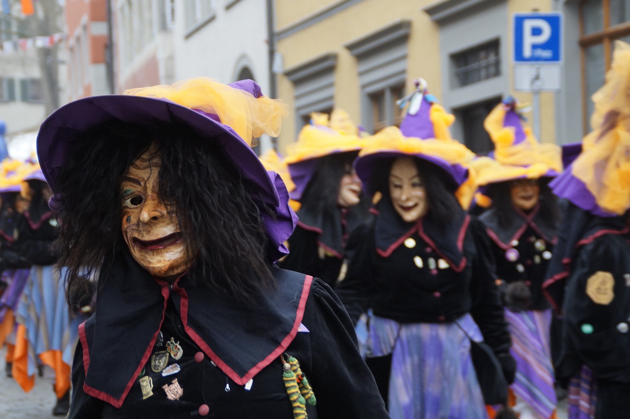 witches oberzell strassenfasnet free photo