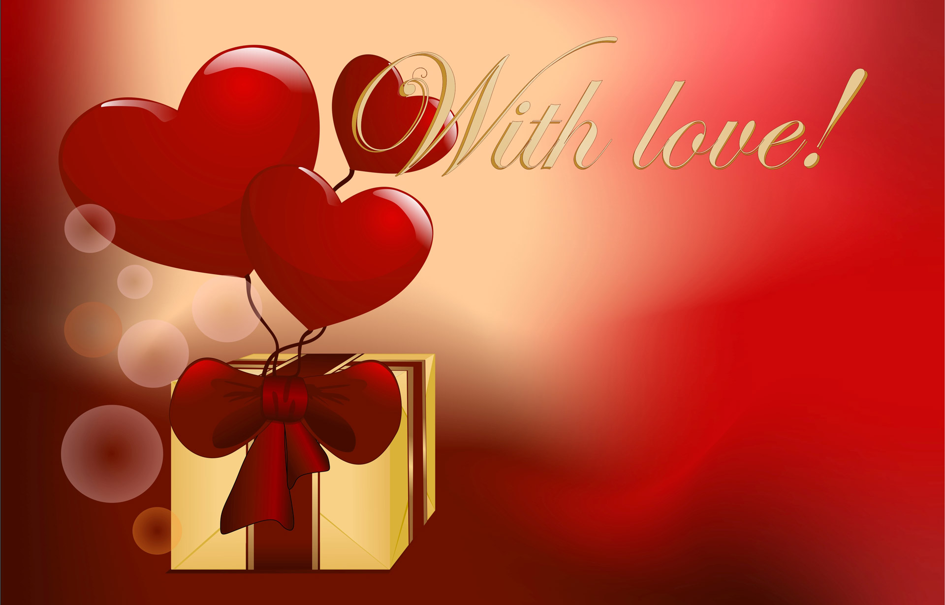 background heart illustration free photo