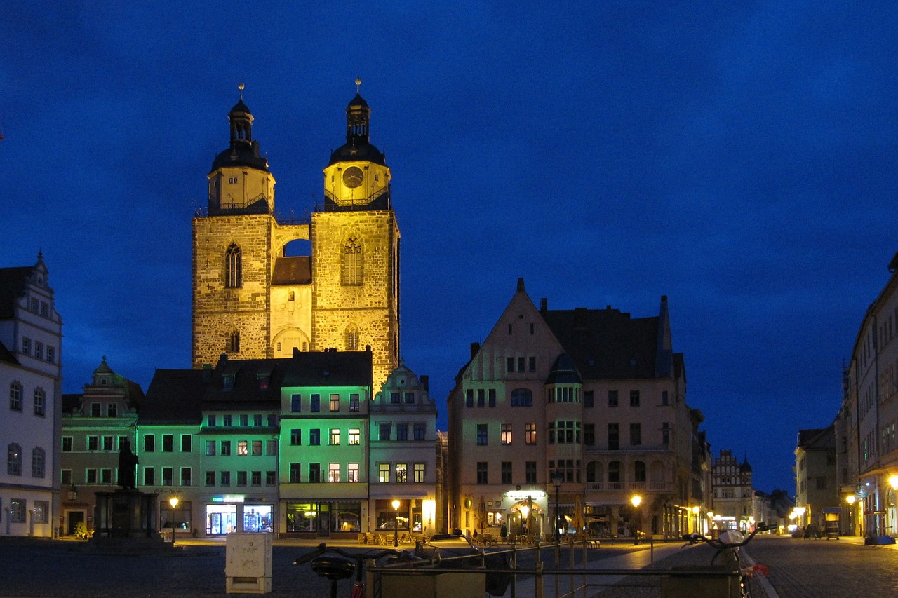 wittenberg luther church free photo