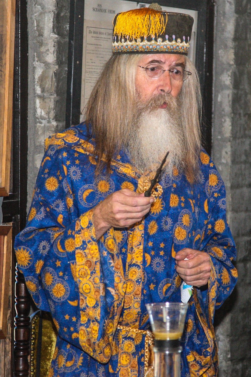 harry potter wizard albus dumbledore free photo