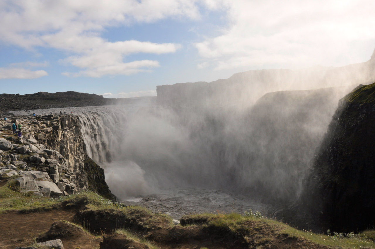 iceland dettifoss waterfall free photo