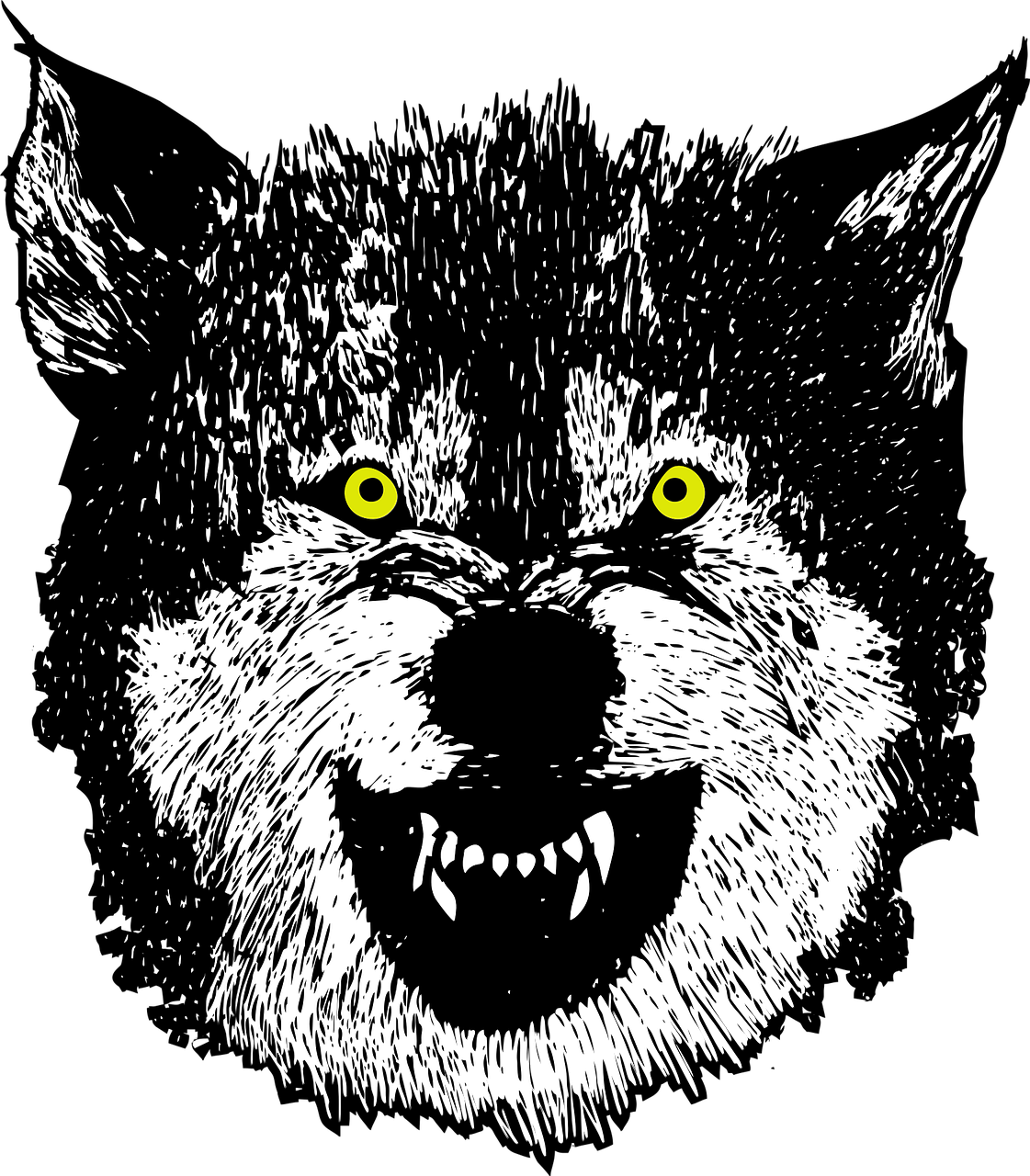 wolf  predator  mascot free photo