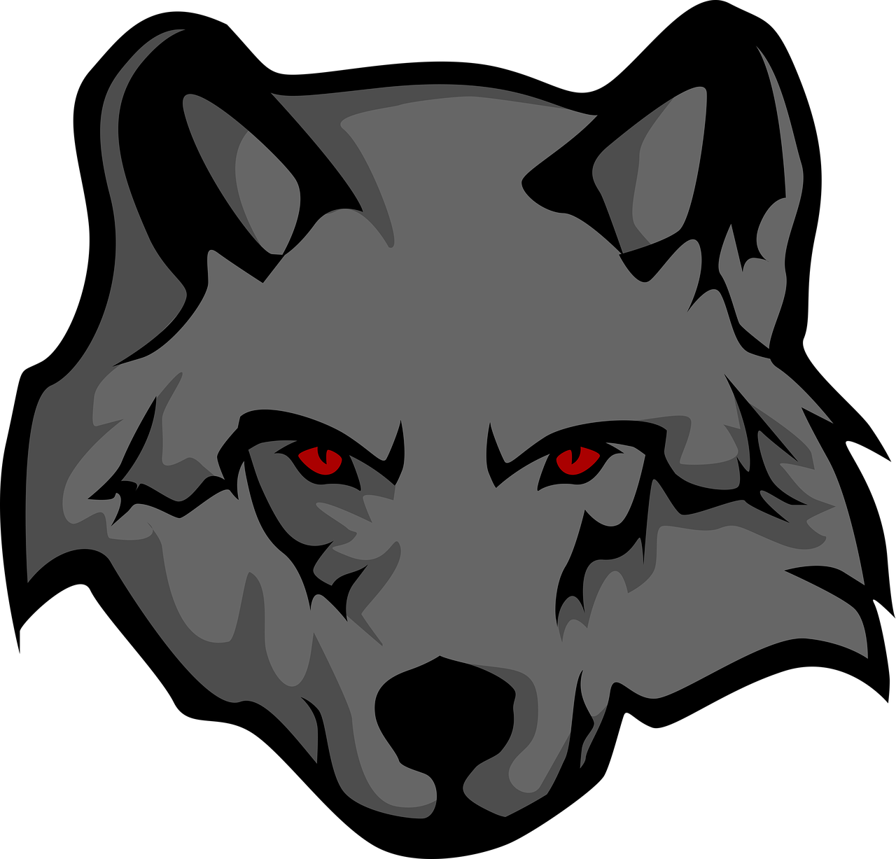 wolf  wolf png  mascot free photo