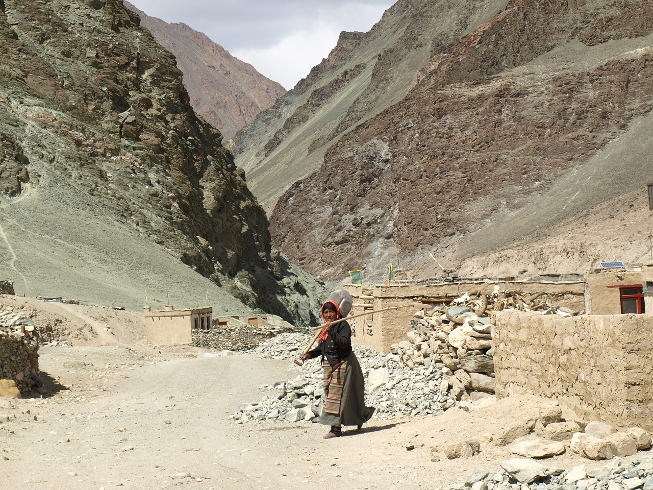 india woman ladakh free photo
