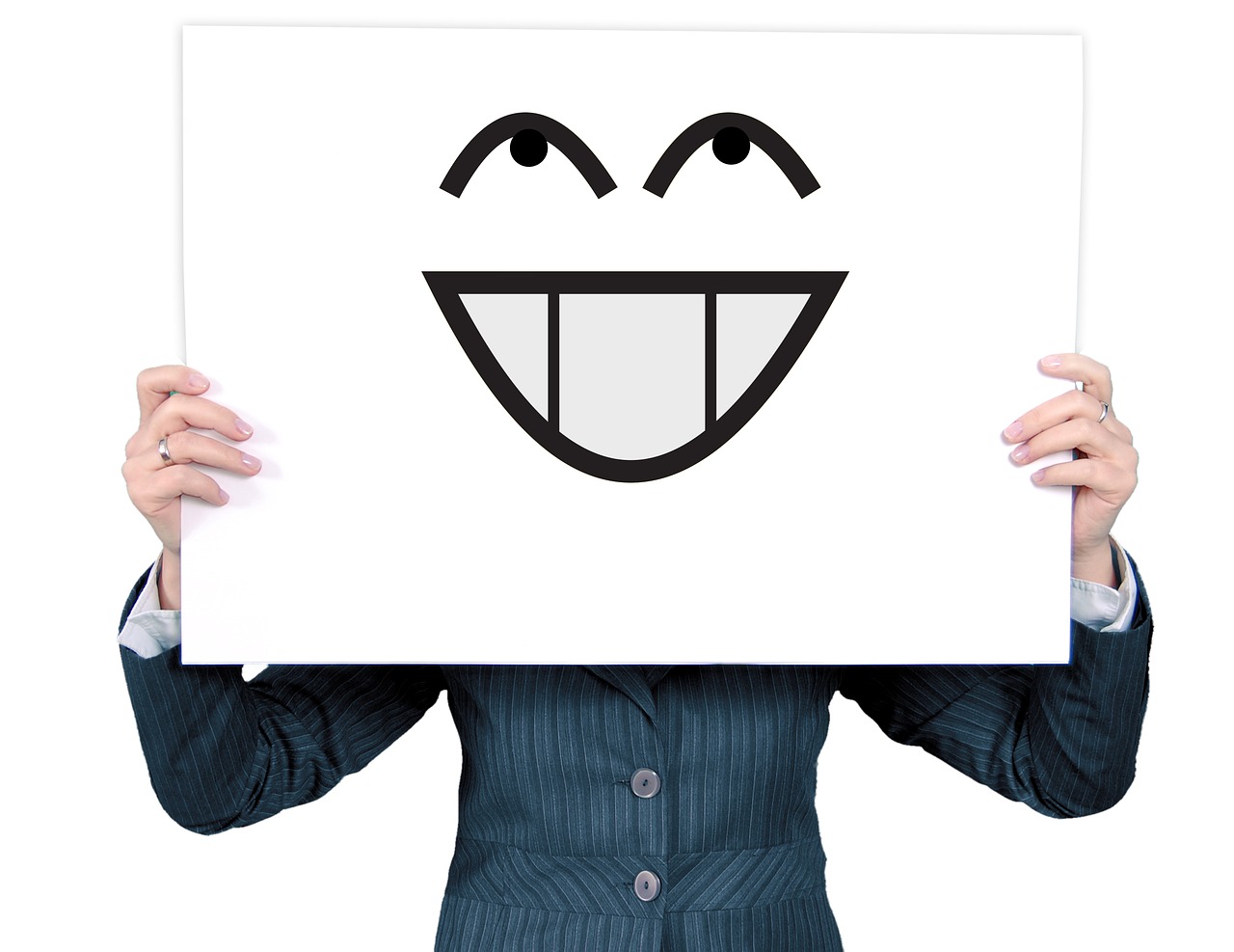 woman smiley emoticon free photo