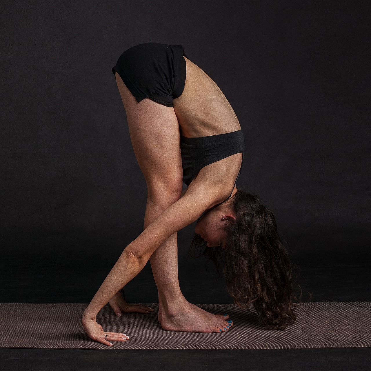 woman body stretching free photo