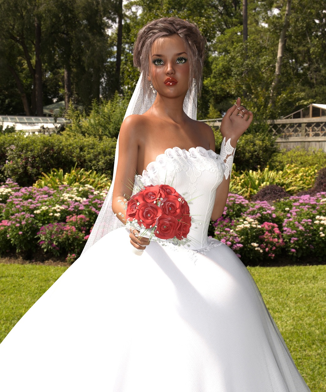 bride doll woman free photo