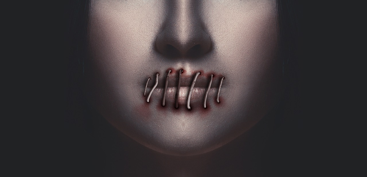 woman mouth lips free photo