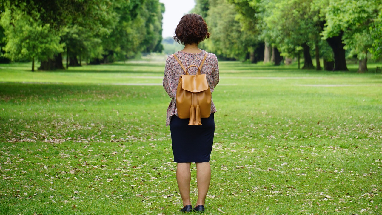 woman female nature free photo