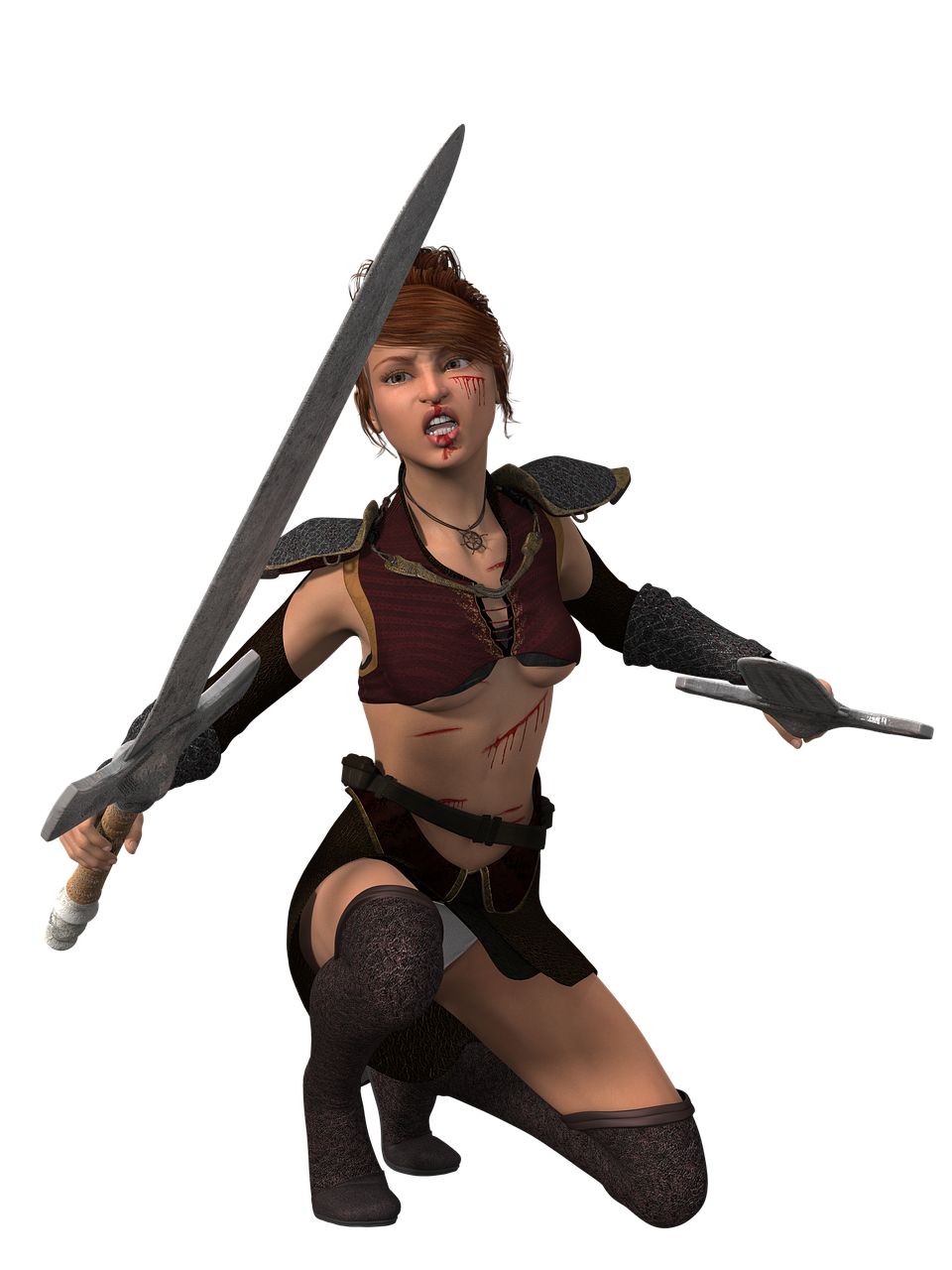 woman warrior amazone free photo