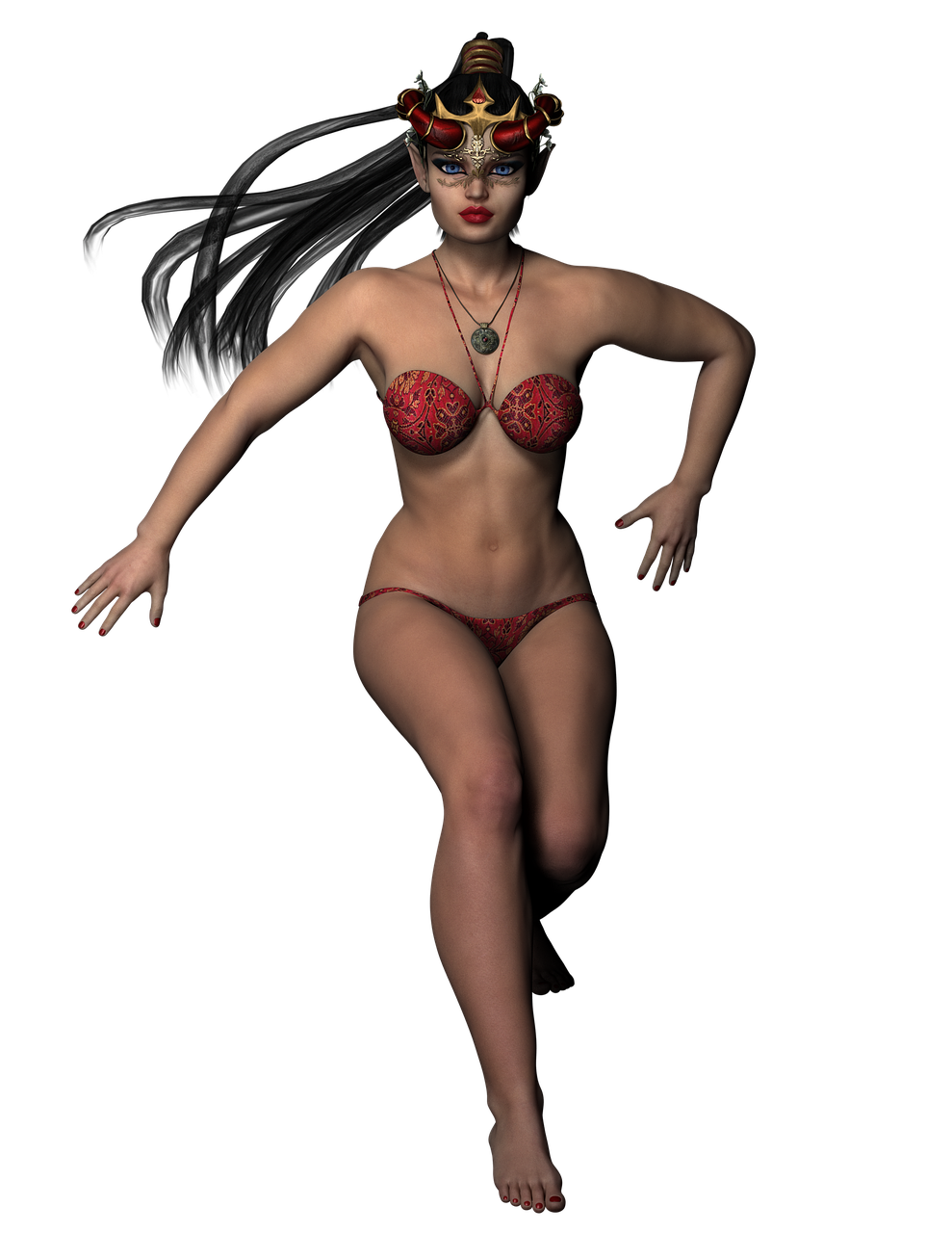 woman fantasy 3d free photo