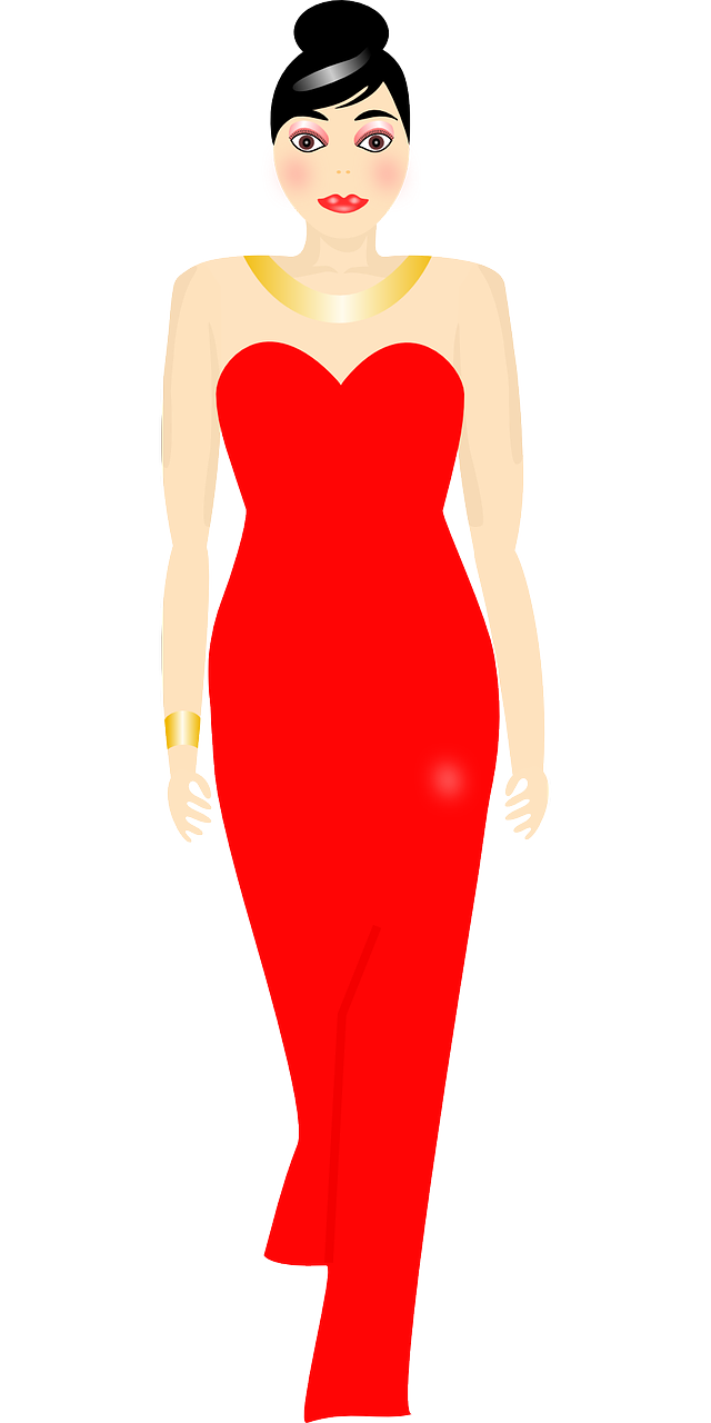 woman dress red free photo