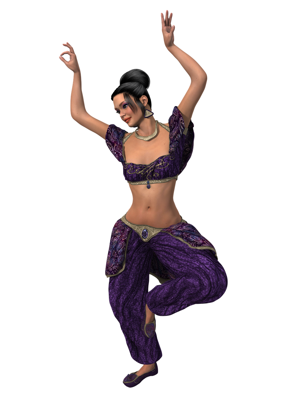 woman dance pose free photo