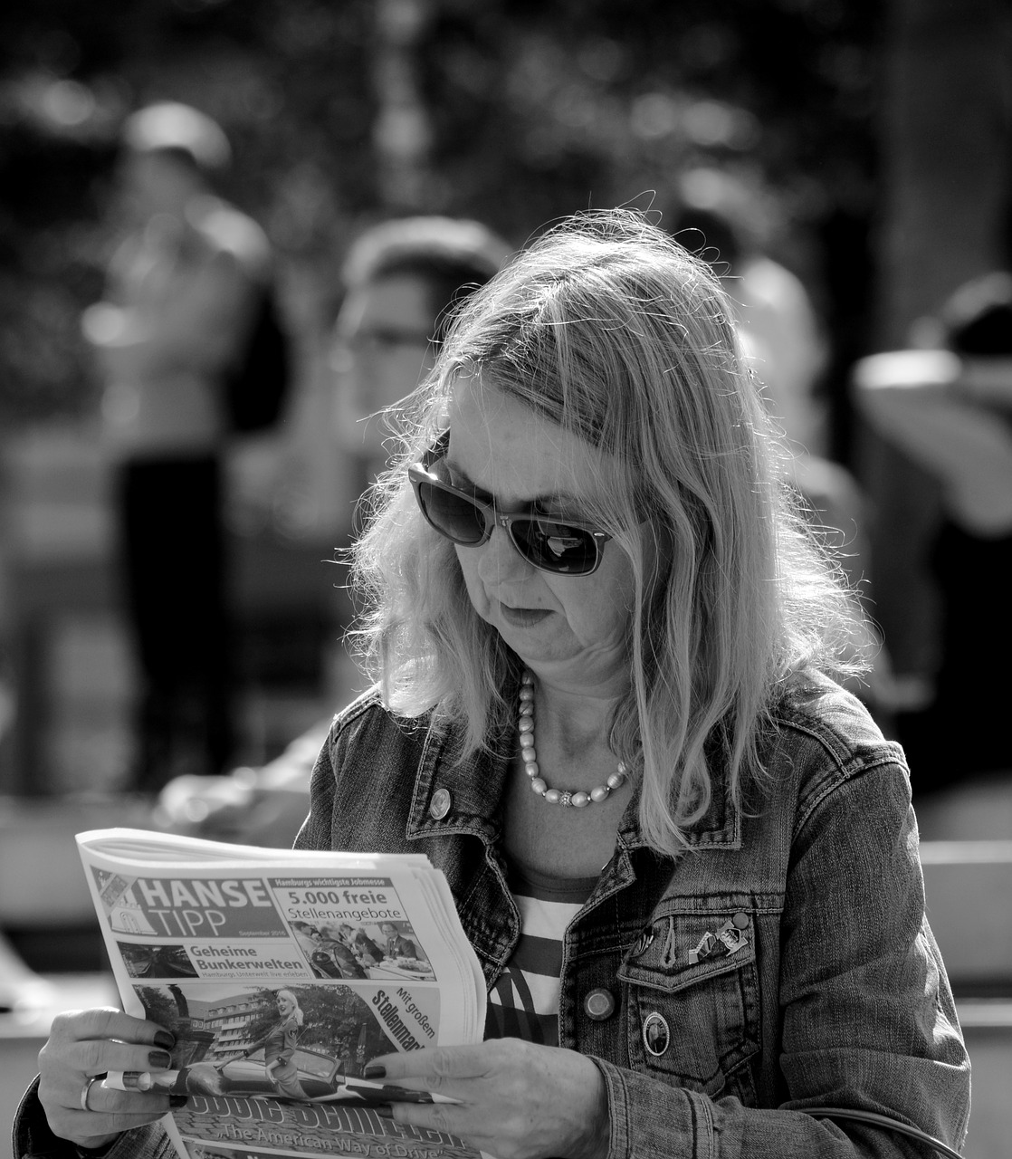 woman hamburg alster free photo