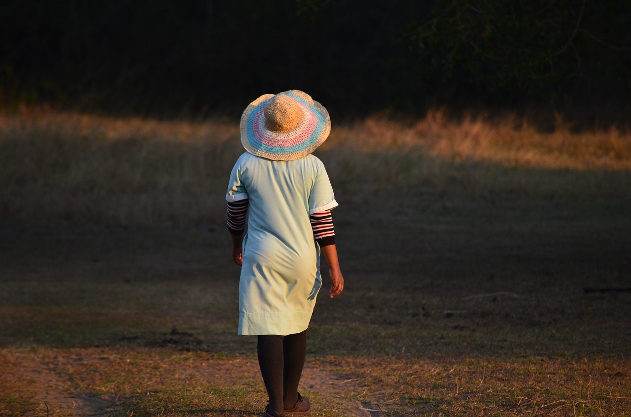 woman run walk free photo