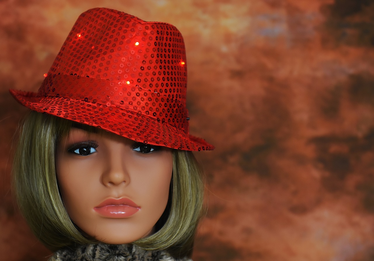 woman hat red free photo