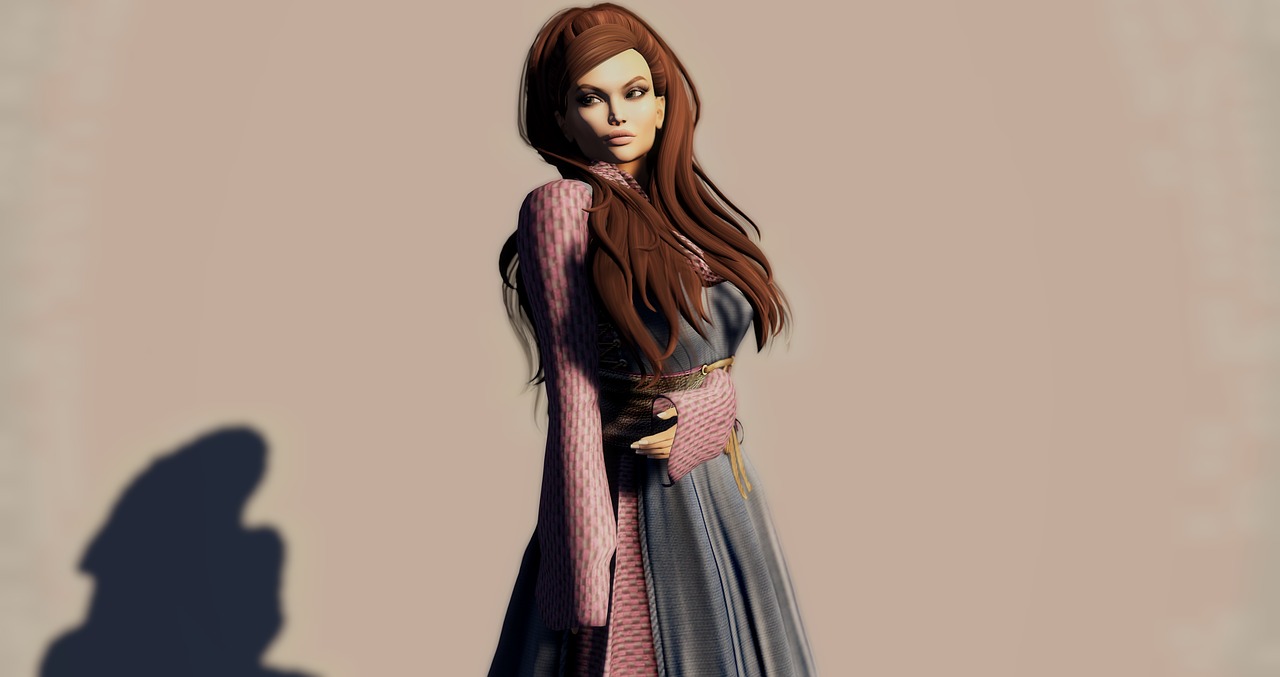 woman gor secondlife free photo