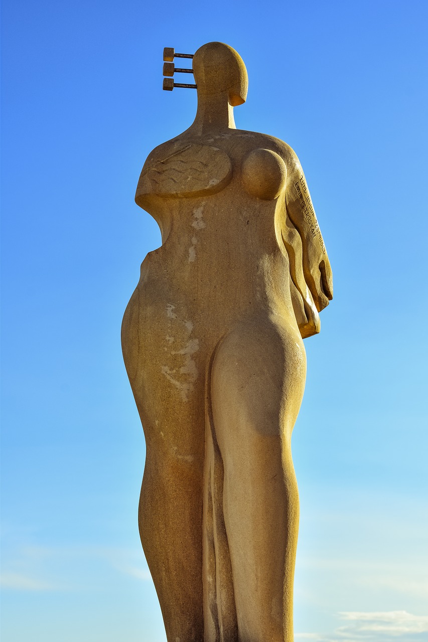 woman figure sculpture park free photo