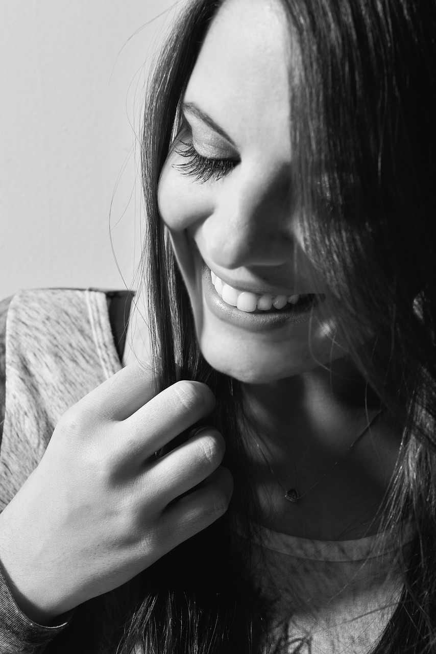 woman smile joy free photo