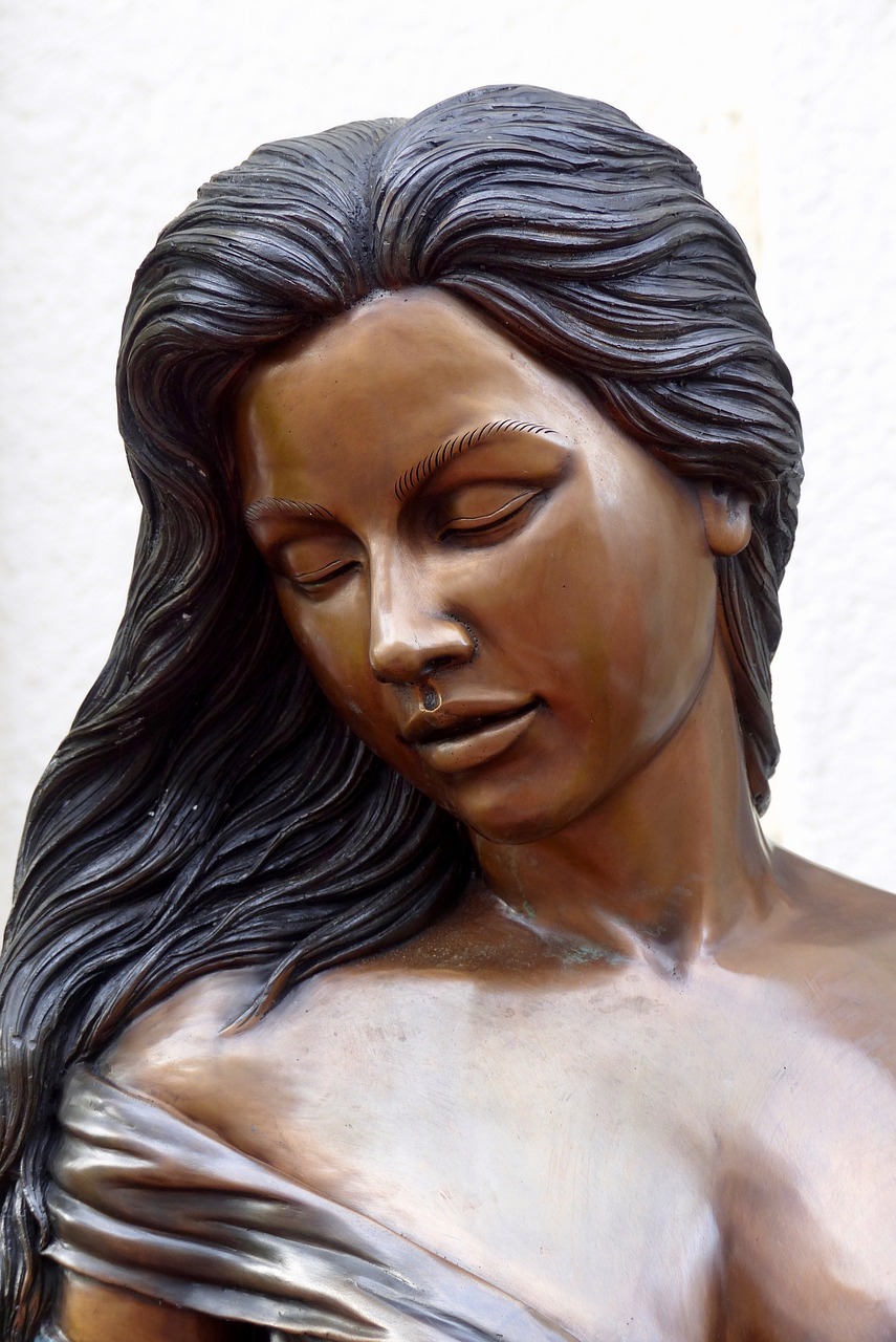 woman bronze beauty free photo