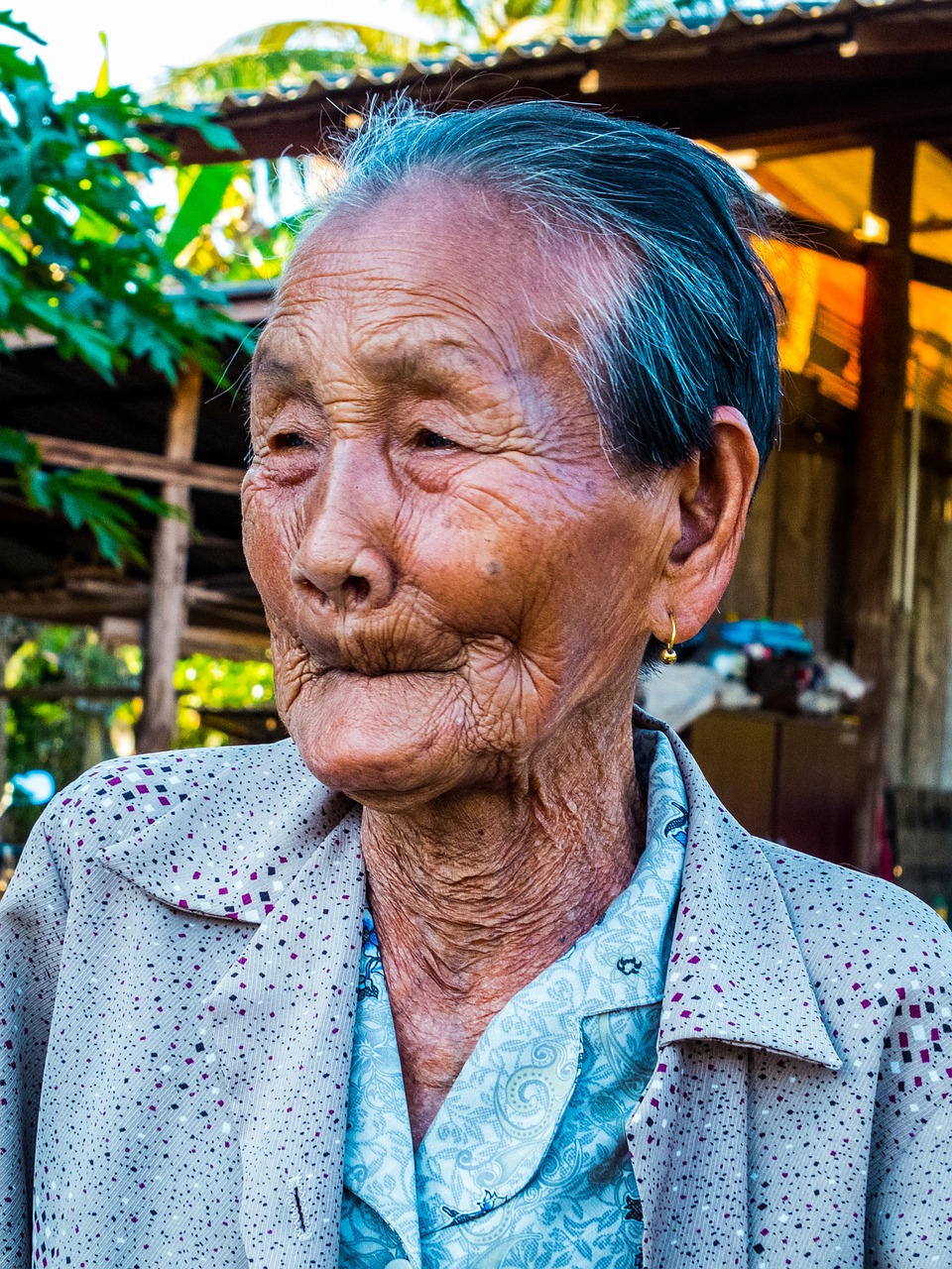 woman old thailand free photo