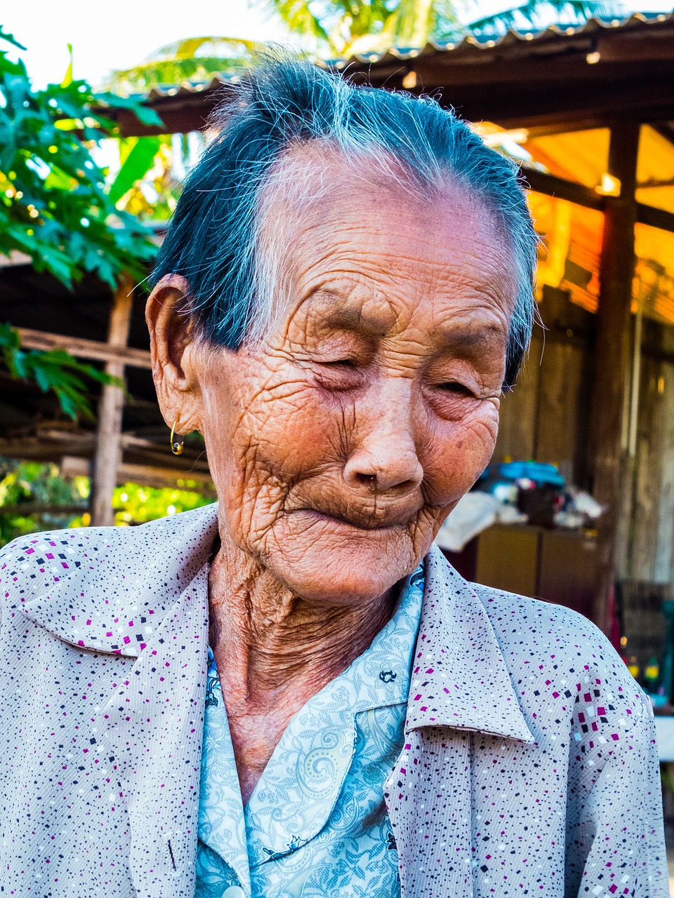 woman old thailand free photo