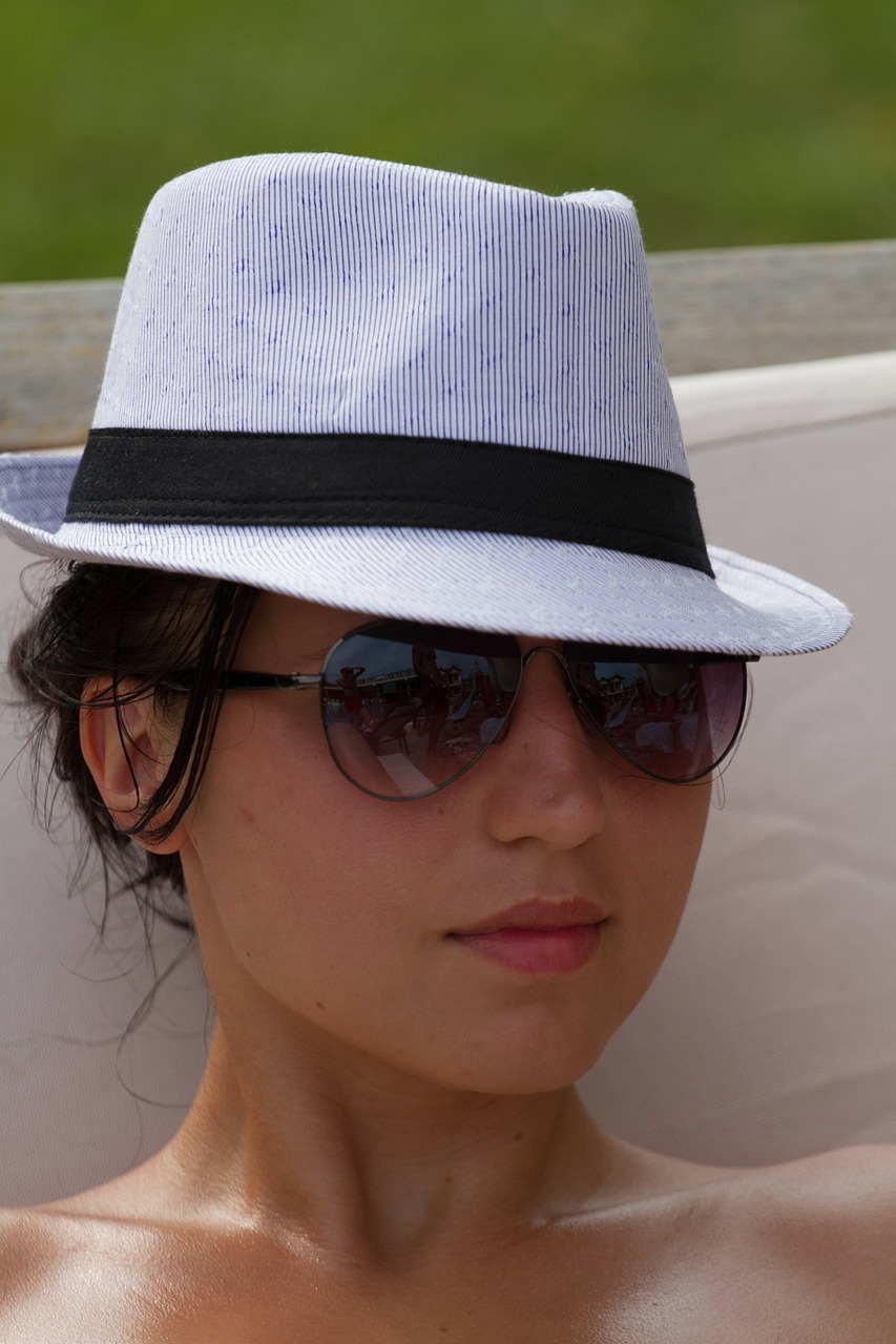 woman hat girl free photo