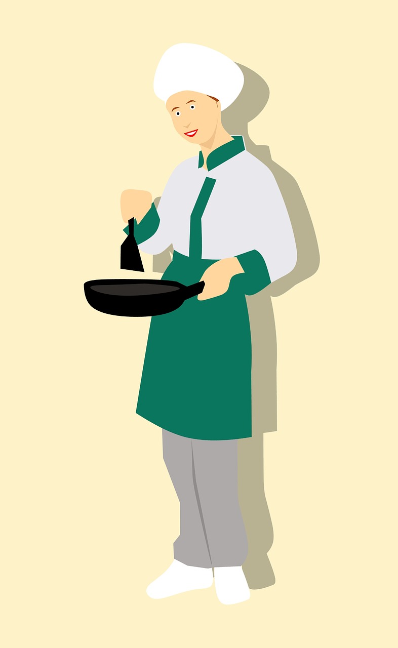 woman chef uniform free photo