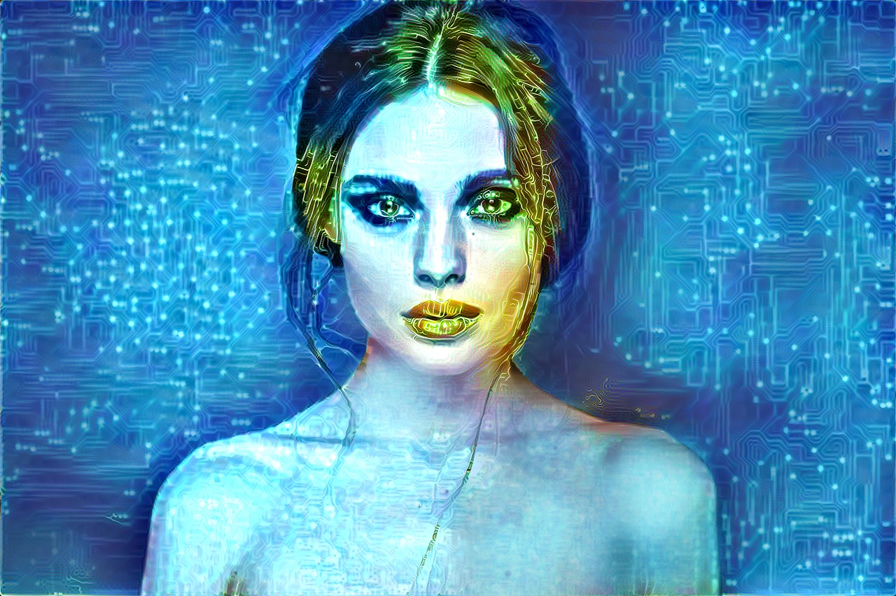 woman  portrait  sci-fi free photo