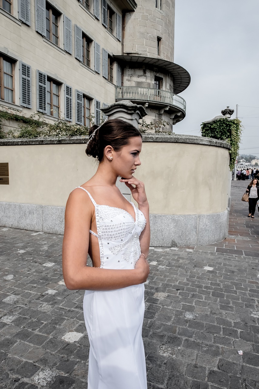 woman wedding wedding dresses free photo