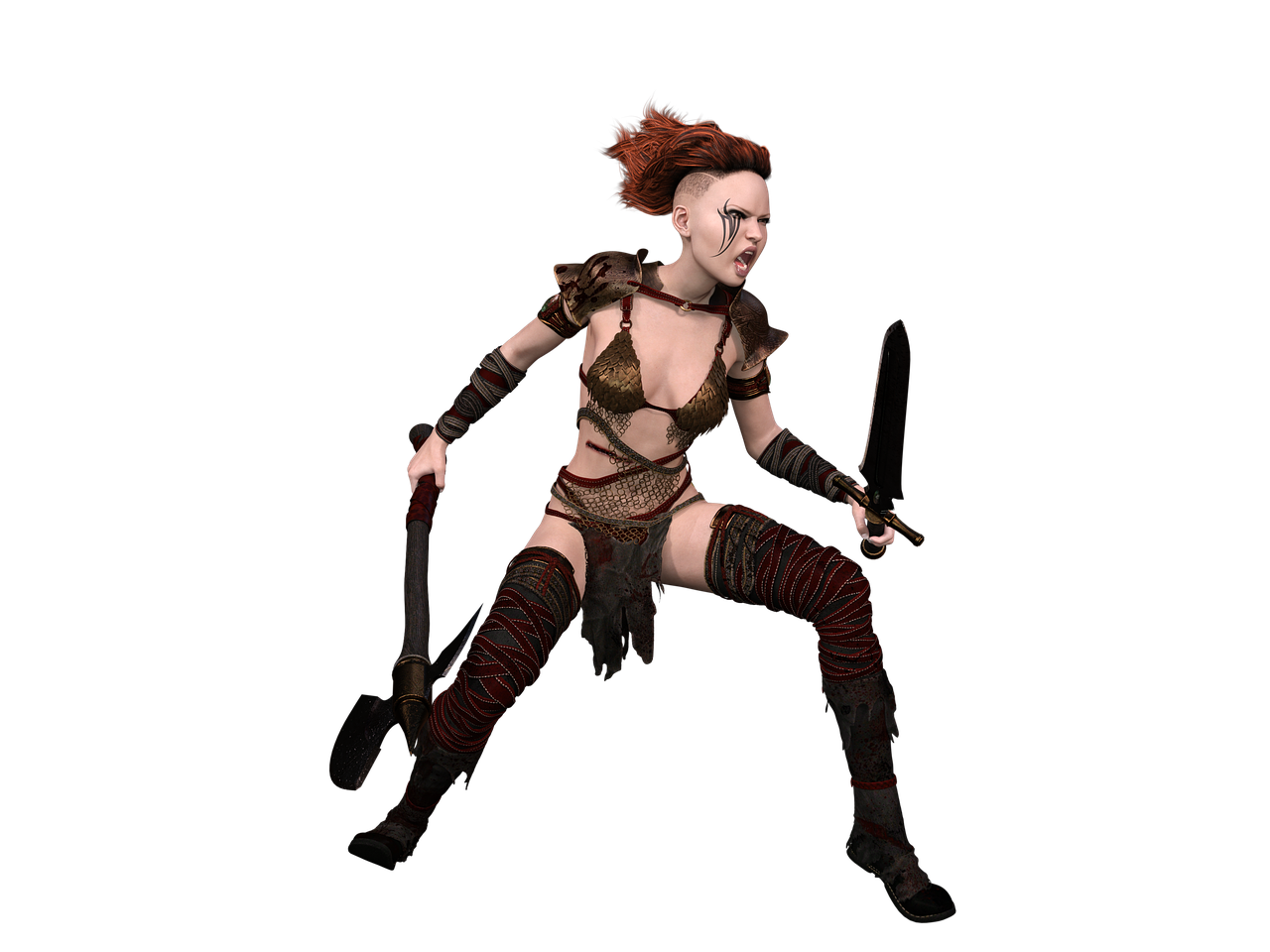 woman  fighter  amazone free photo