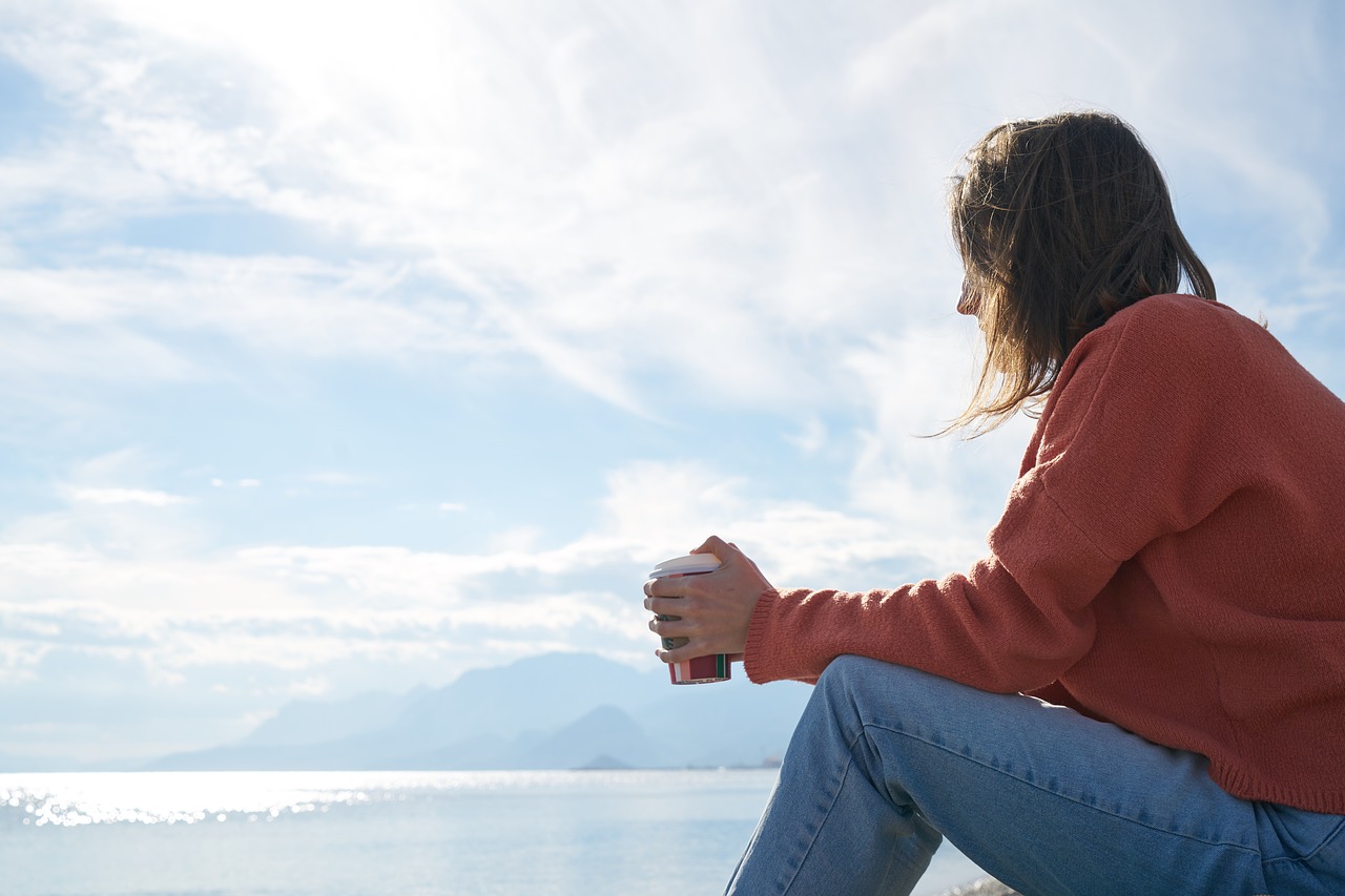 woman  coffee  beverage free photo