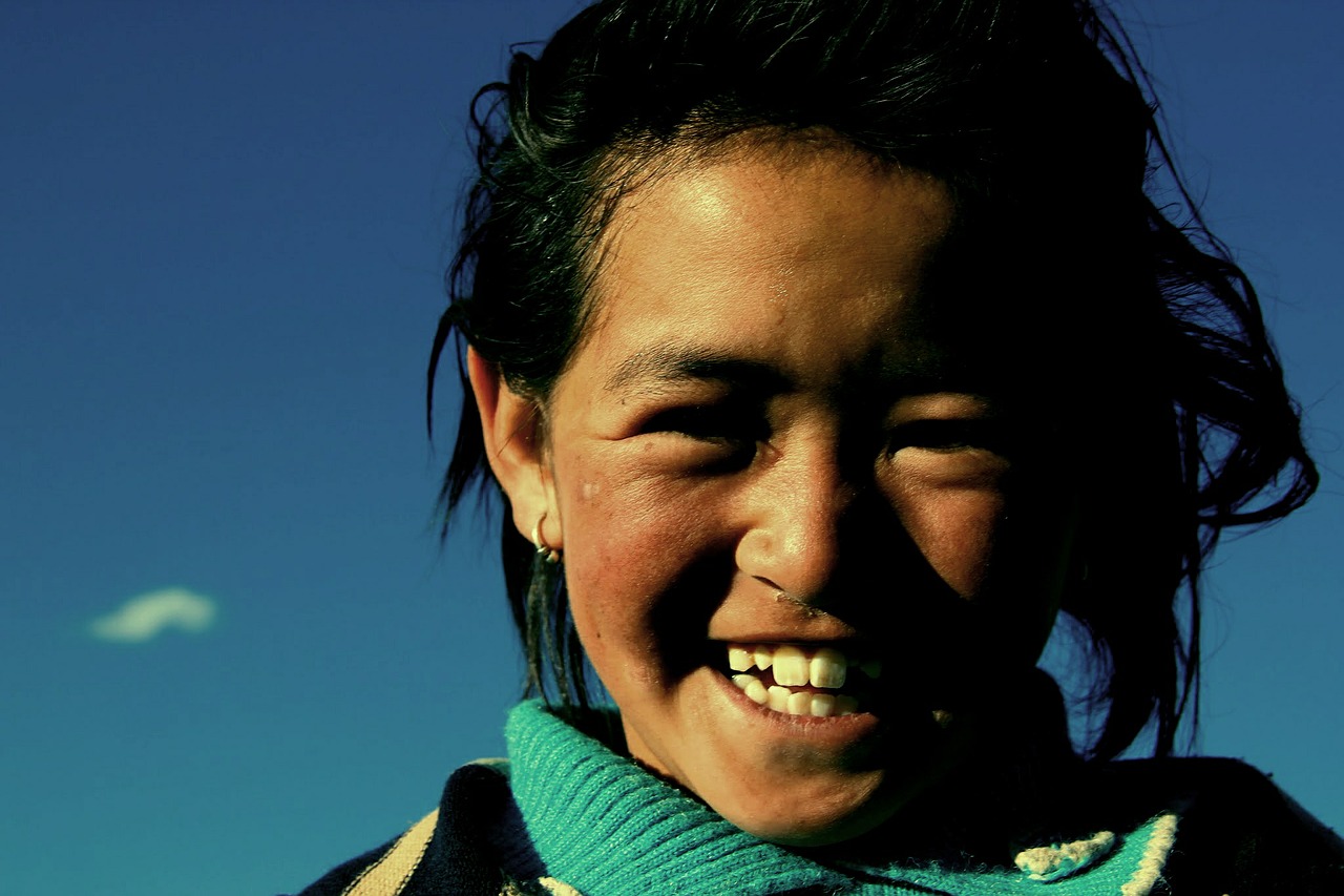 woman ladakh india free photo