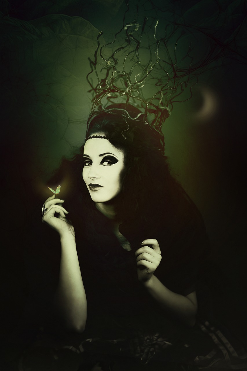 woman crown gothic free photo