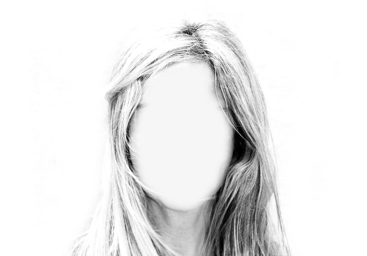 woman face head free photo