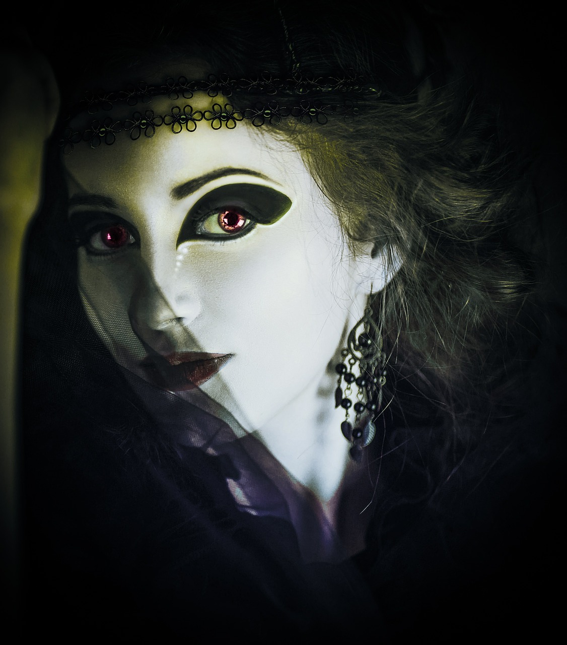 woman gothic dark free photo