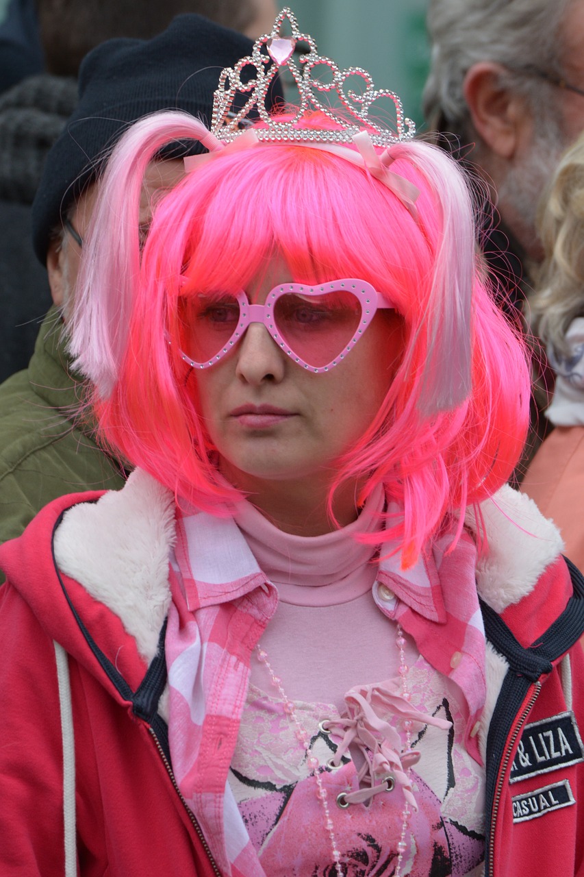 woman dress up carnival free photo
