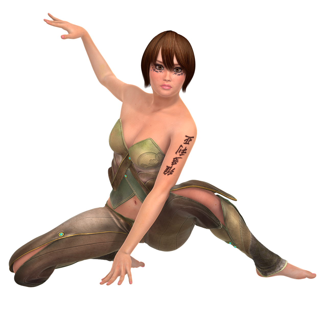 woman fighter amazone free photo