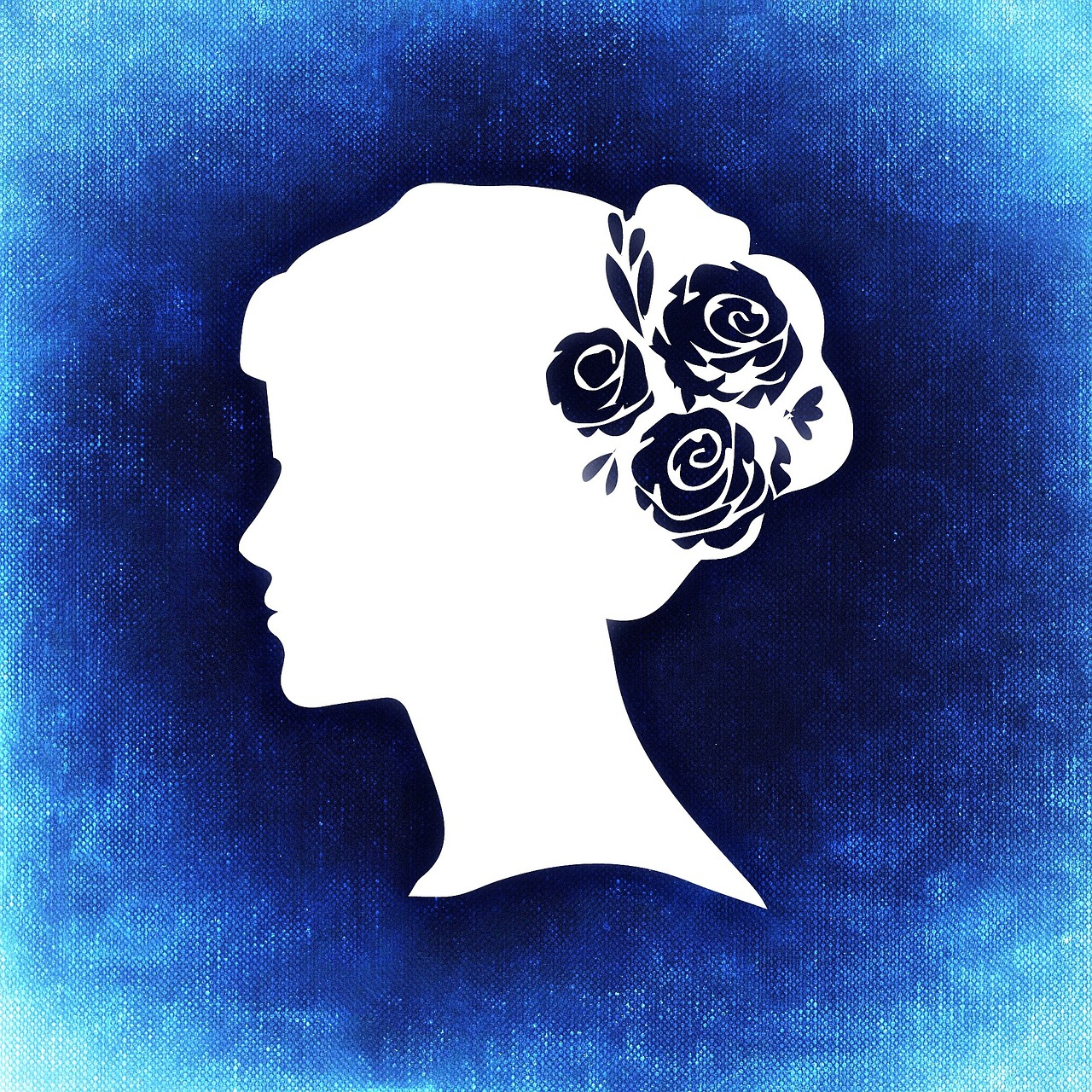 woman head silhouette free photo