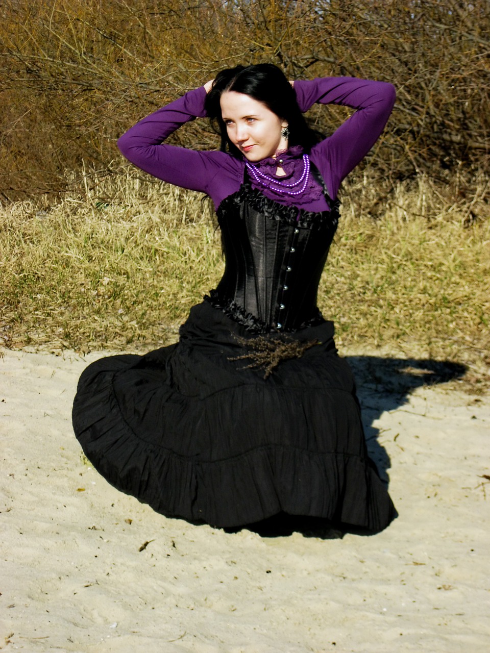 woman gothic girl free photo