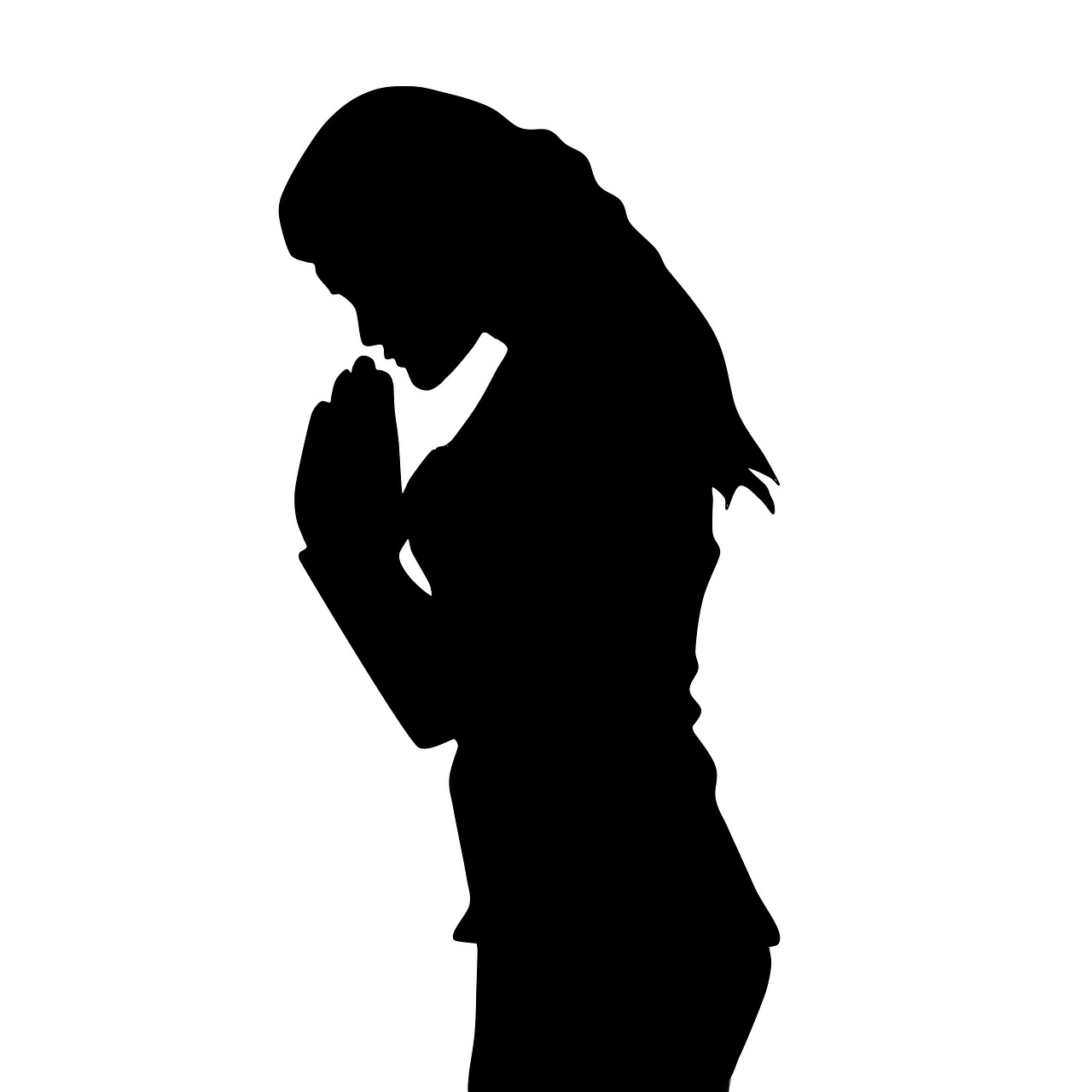 woman praying prayer free photo