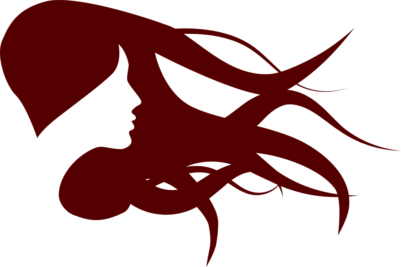 woman silhouette design free photo