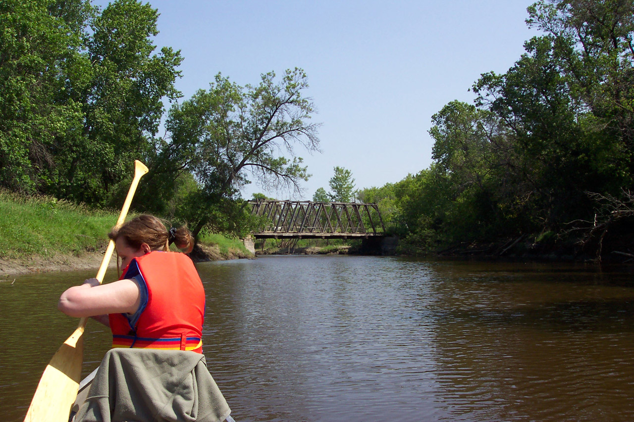 canoe paddle woman free photo