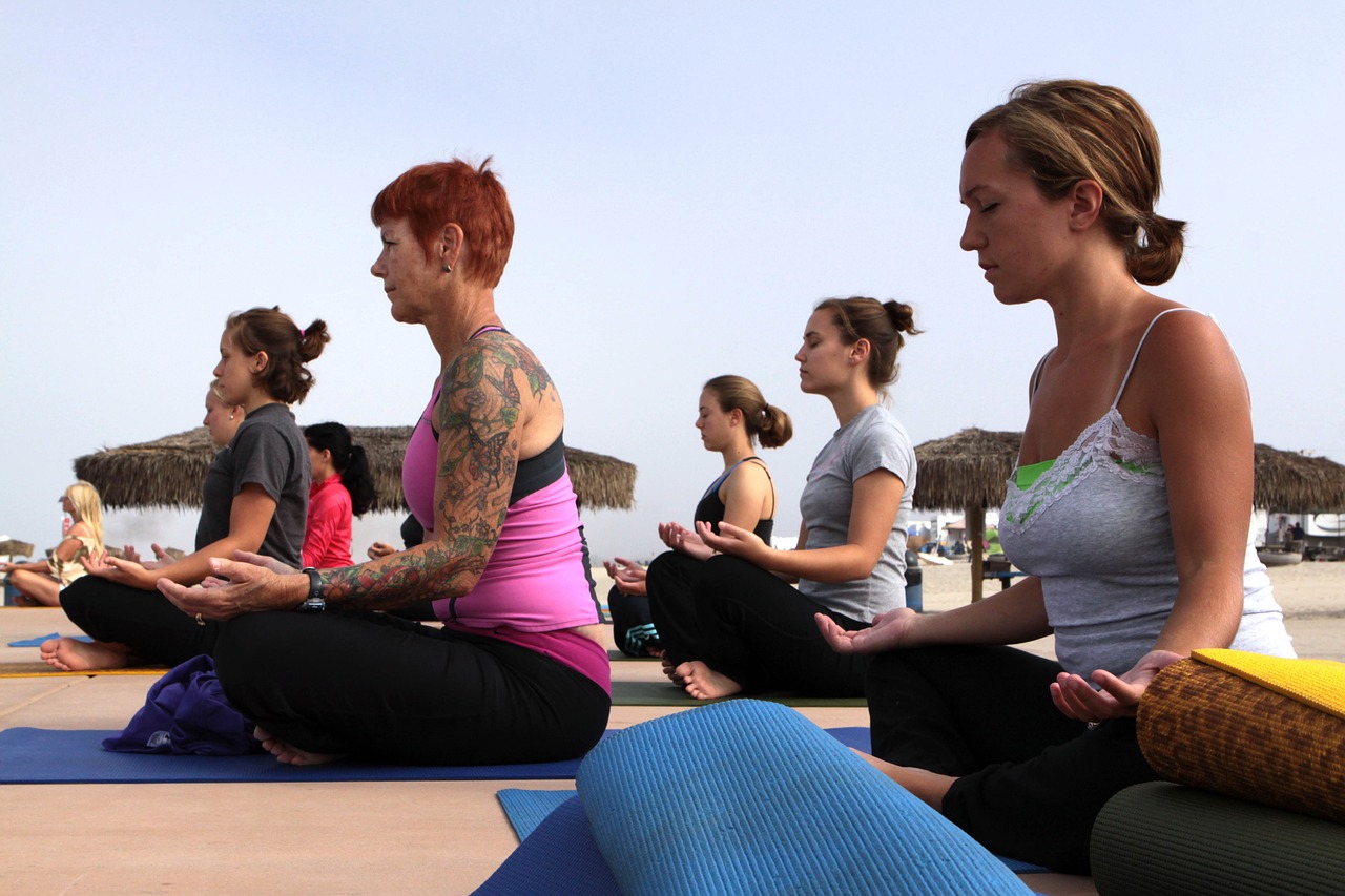women yoga classes fitness free photo