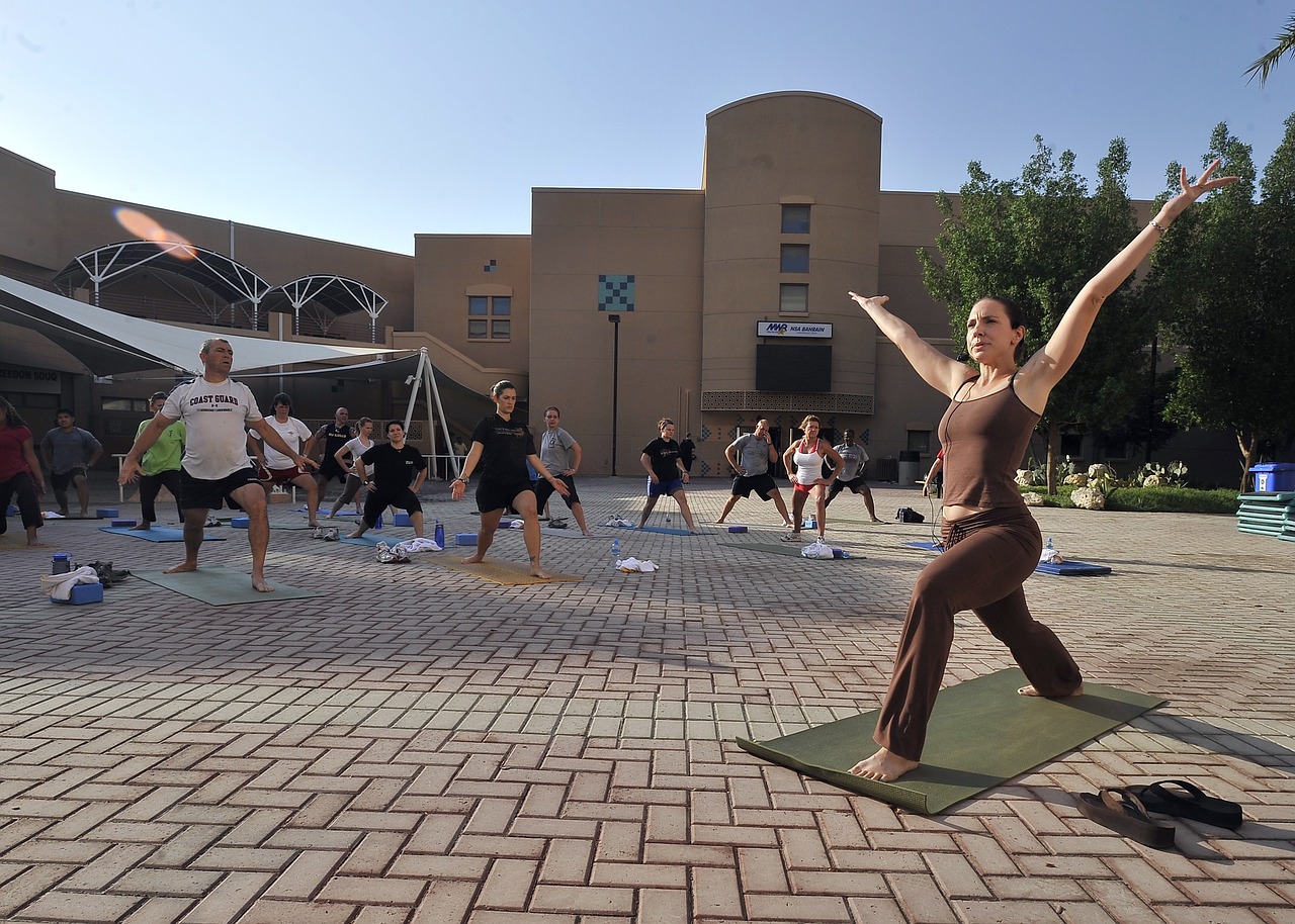 women yoga classes gym free photo
