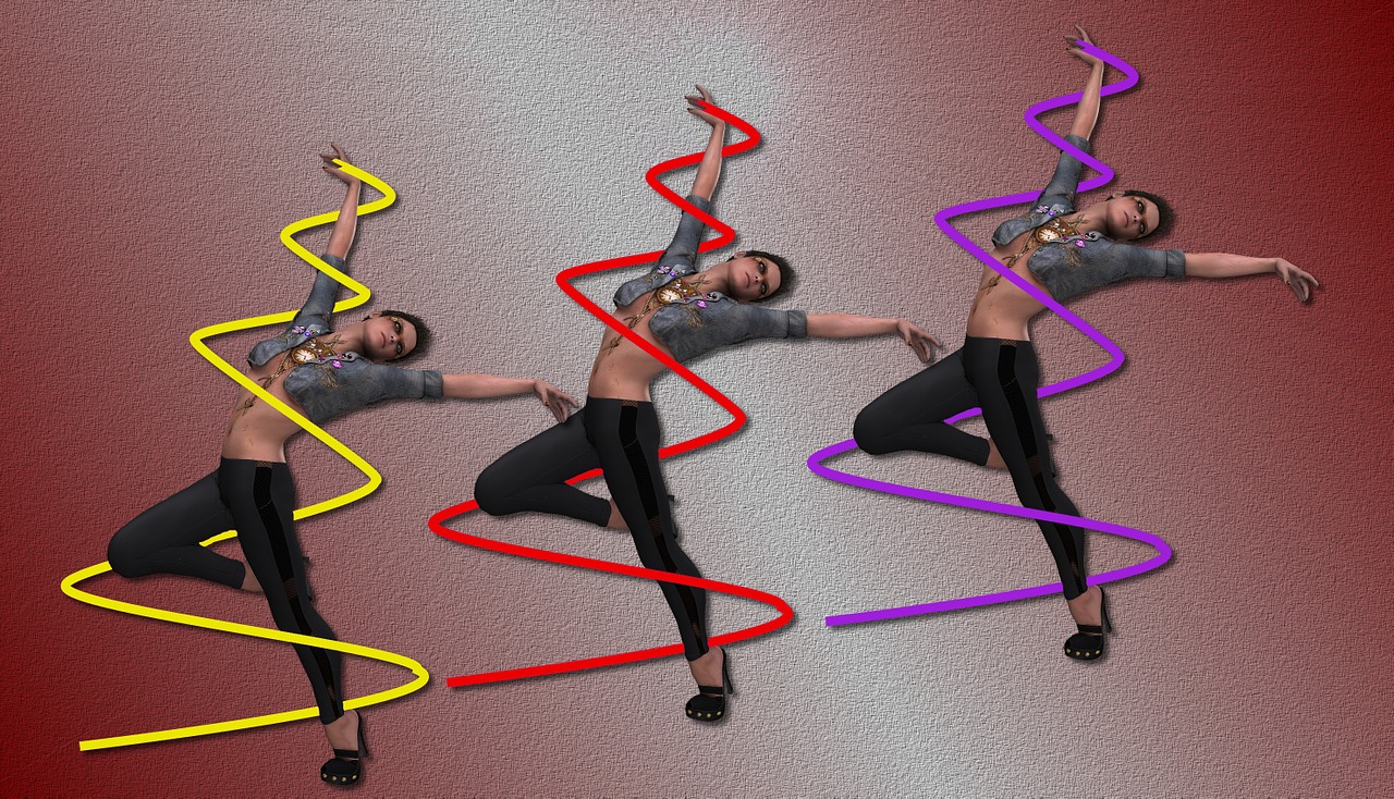 women dance background free photo