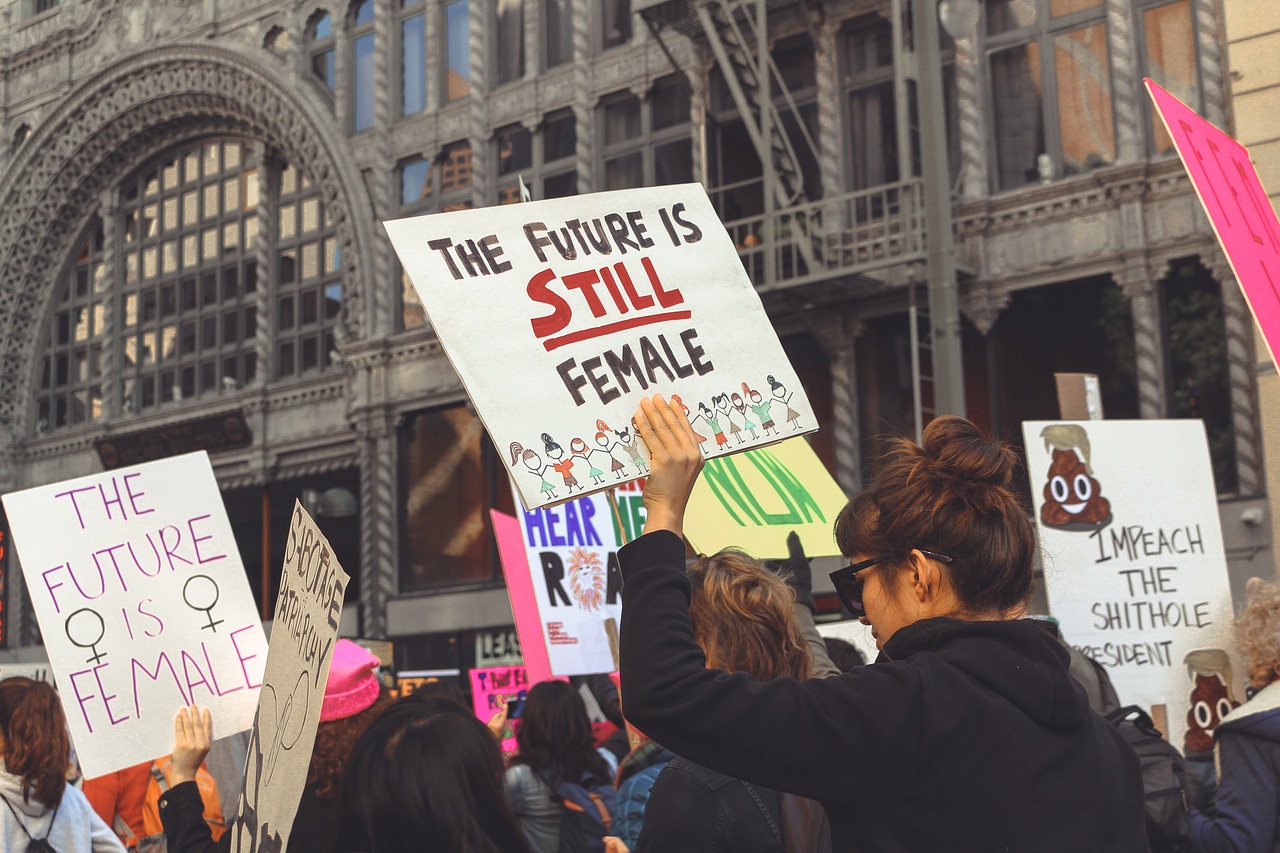 women  march  2018 free photo