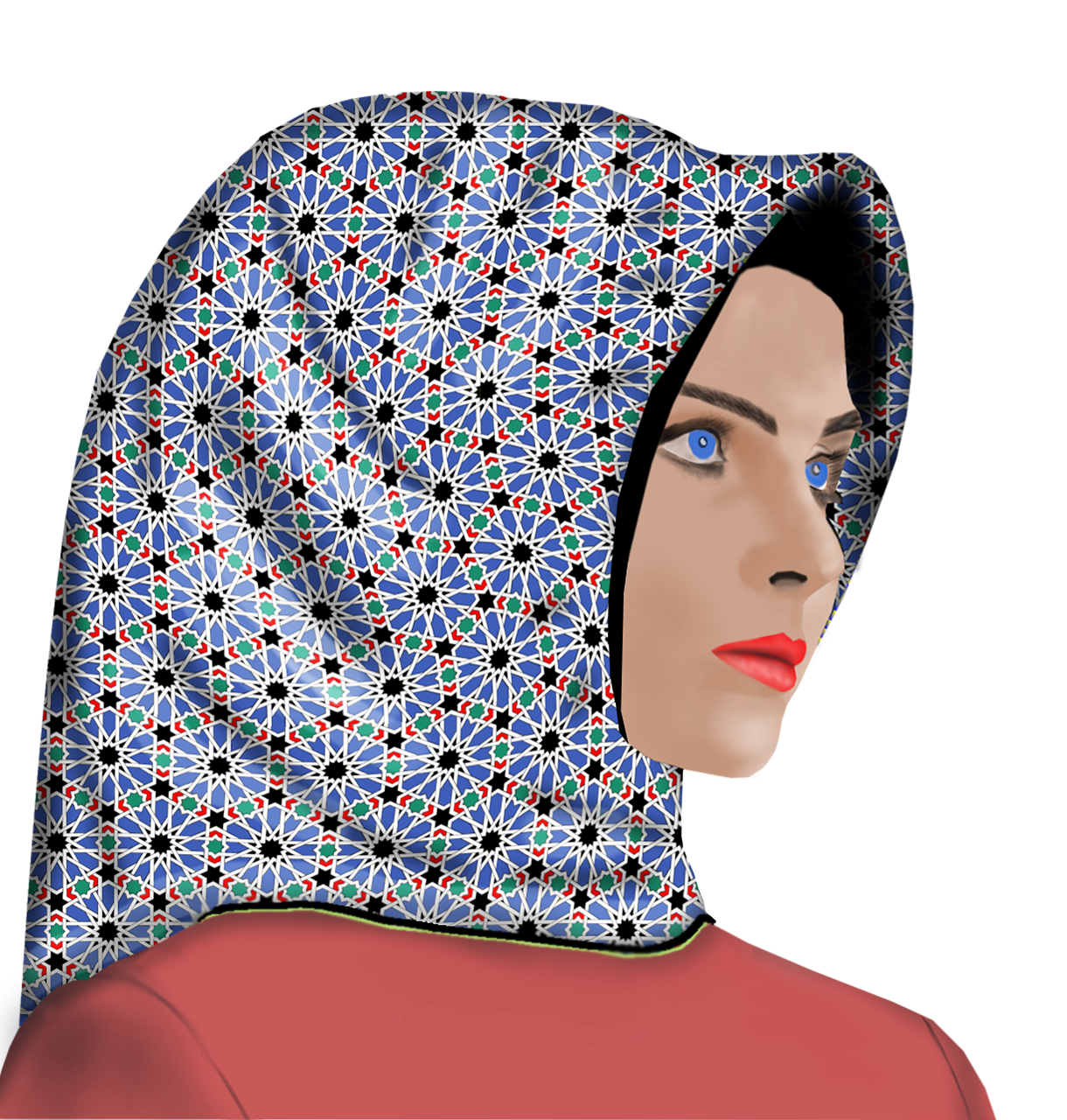 women's girl hijab free photo