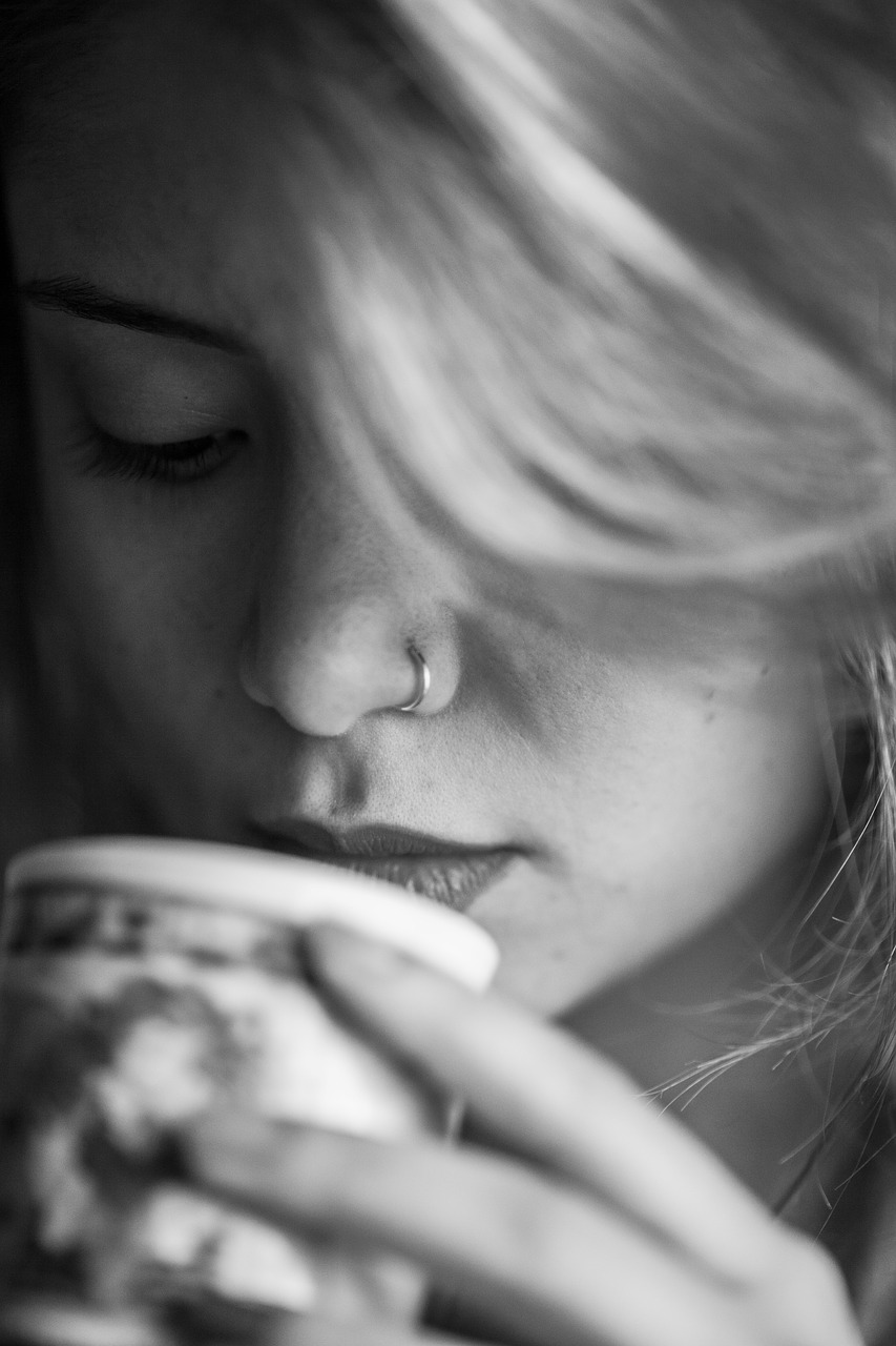 women's coffee emotional free photo